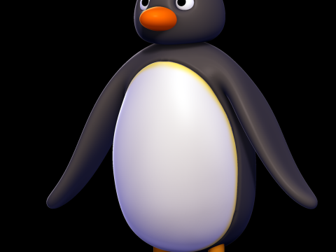 Pingu 3D 打印模型