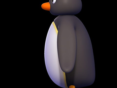 Pingu 3D 打印模型
