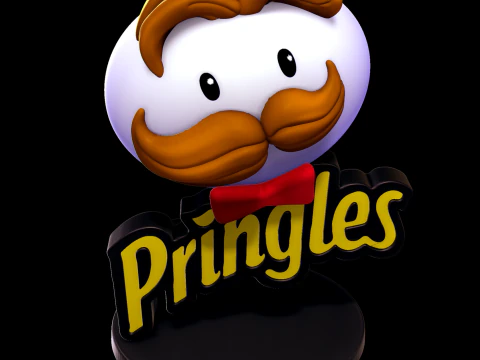 Pringles Modelo de impresión 3D