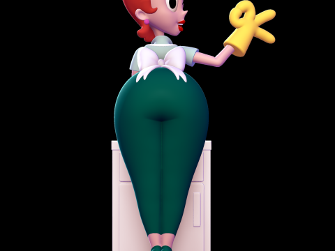 Dexter Mom - Dexters Laboratory Modello di stampa 3D