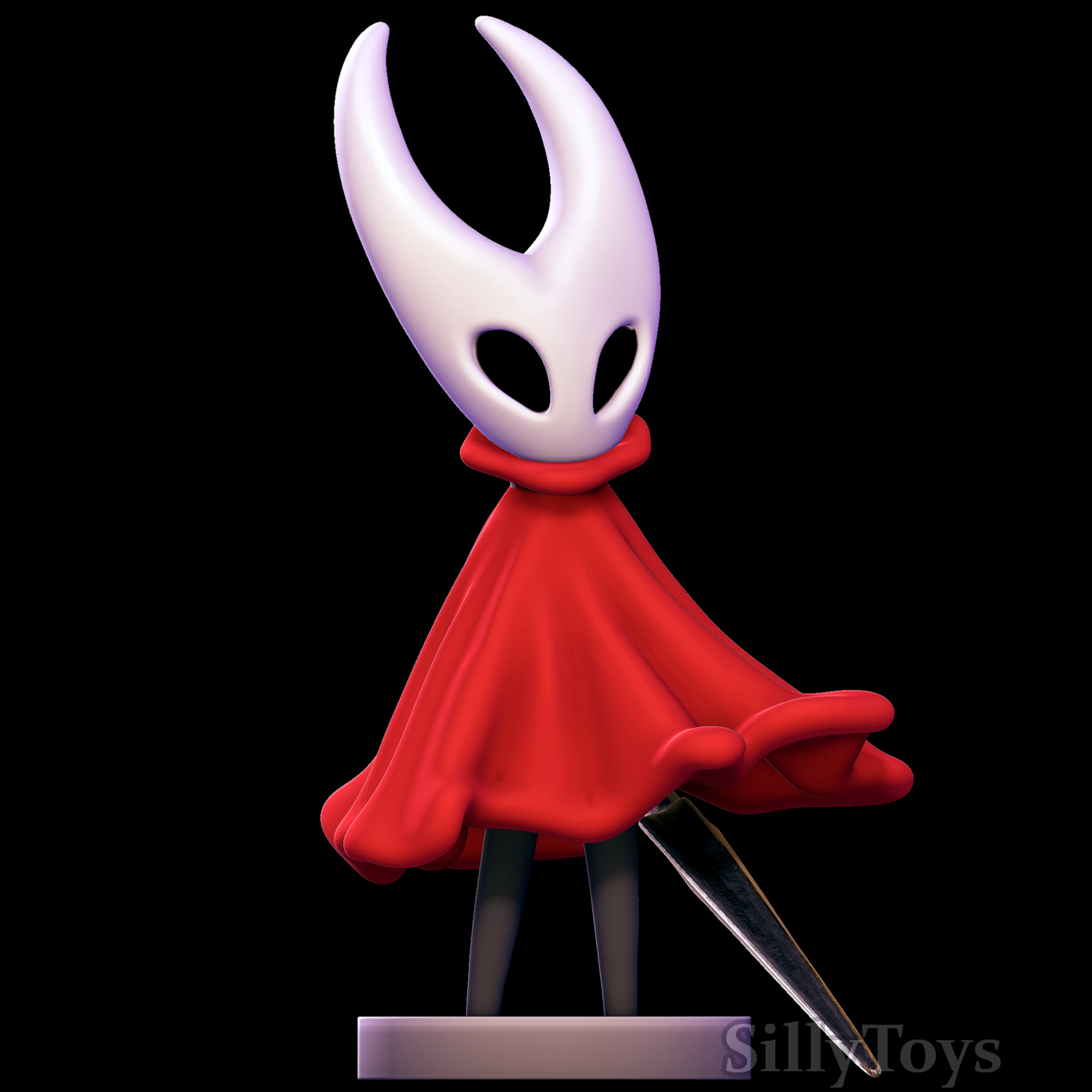 CANTO DELLA SETA DEL CALAPARNE - Cavaliere Vuoto Modello di stampa 3D .c4d .max .obj .3ds .fbx .stl .blend