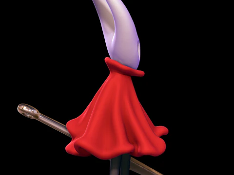 CANTO DELLA SETA DEL CALAPARNE - Cavaliere Vuoto Modello di stampa 3D