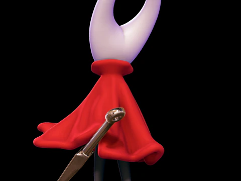 CANTO DELLA SETA DEL CALAPARNE - Cavaliere Vuoto Modello di stampa 3D