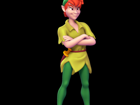 Peter Pan 3D Druckmodell