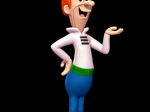 George Jetson - The Jetsons 3D Принт Модель
