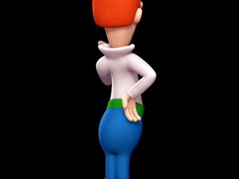 George Jetson - The Jetsons 3D 프린트 모델