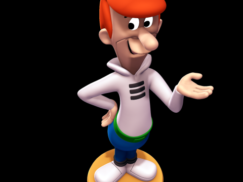 George Jetson - The Jetsons 3D 프린트 모델