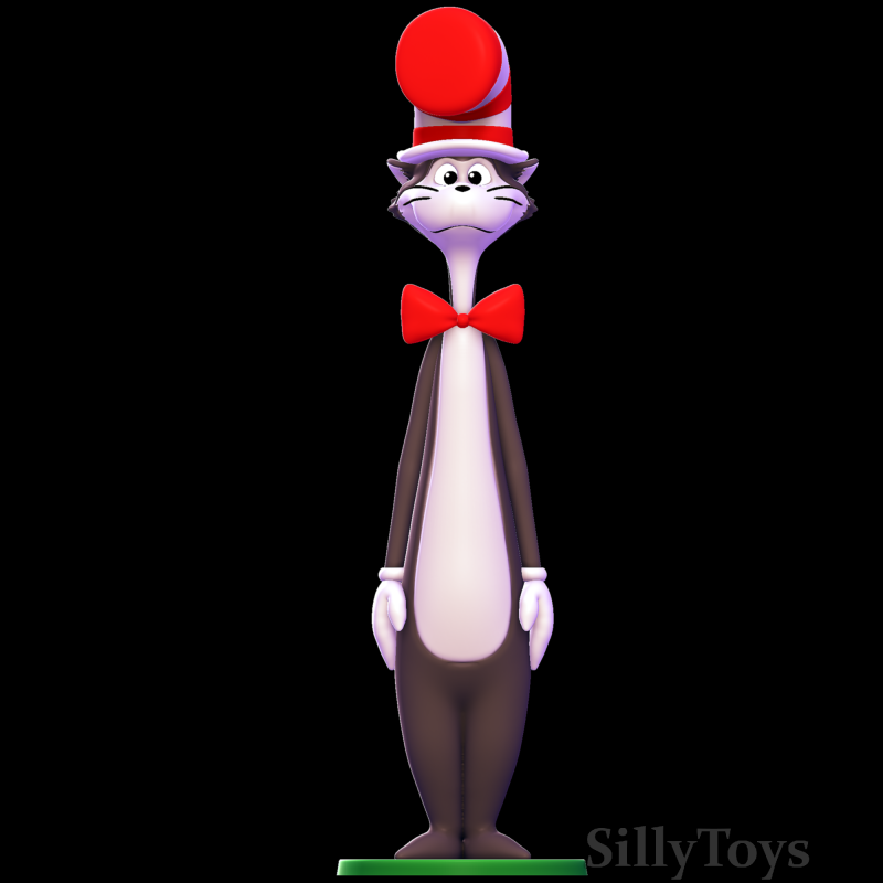 The Cat in the Hat 2026 3D 打印模型 .c4d .max .obj .3ds .fbx .stl .blend 