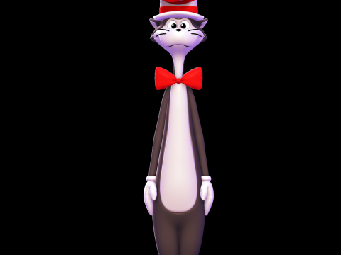 The Cat in the Hat 2026 3D Druckmodell