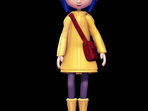 Coraline 3D Принт Модель