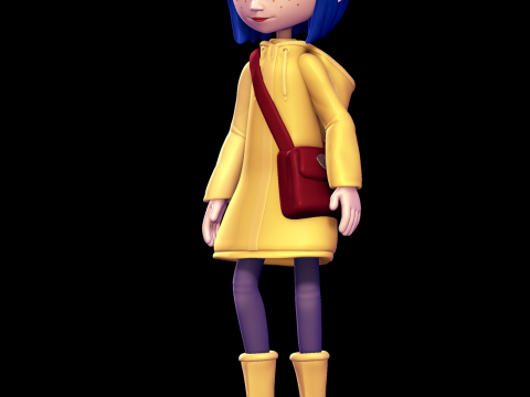 Coraline 3D 打印模型