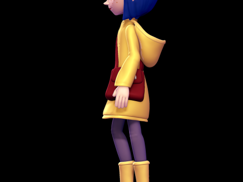 Coraline 3D 打印模型