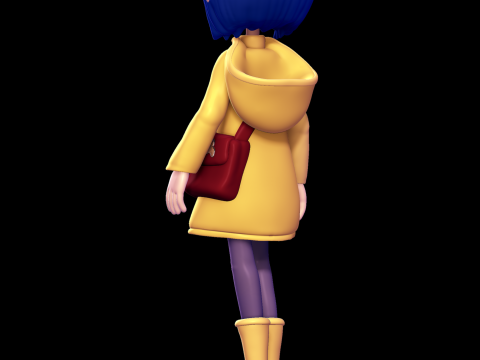 Coraline 3D 打印模型