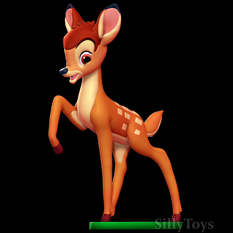 Bambi Modèles 3D en vedette .c4d .max .obj .3ds .fbx .stl .blend 