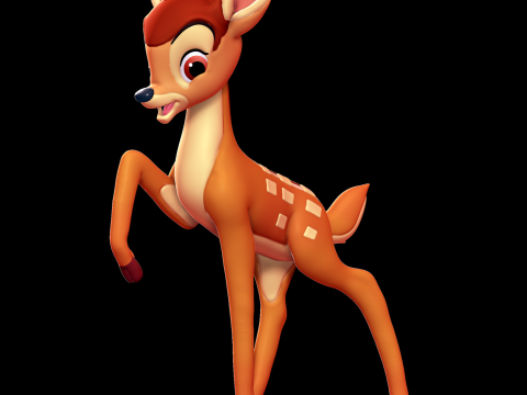 Bambi Modèles 3D en vedette