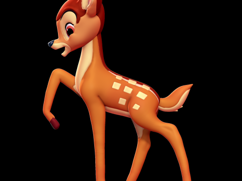 Bambi Modèles 3D en vedette