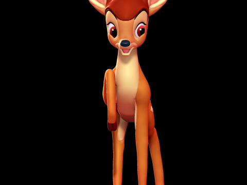 Bambi Modèles 3D en vedette