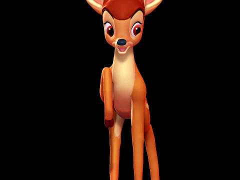 Bambi Modelo de Impressão 3D