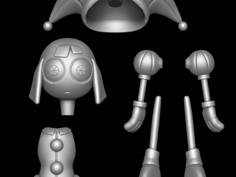 Pomni - Digital Circus 3D Принт Модель