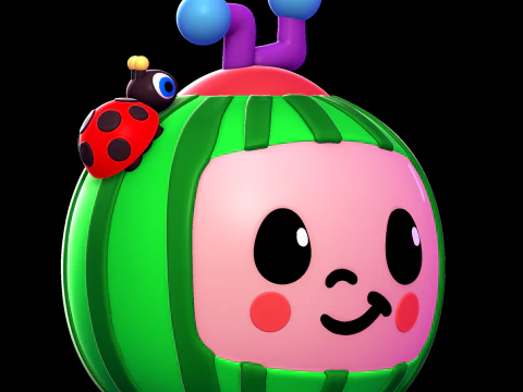 可可瓜 3D 打印模型