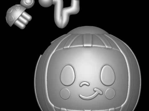 可可瓜 3D 打印模型