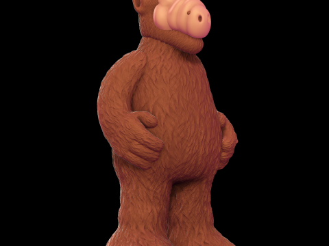 Alf 3D Print Model