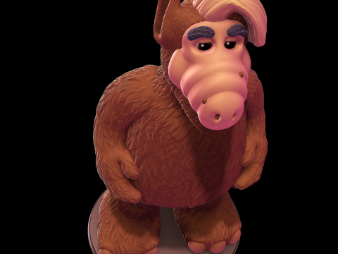 Alf 3D Print Model
