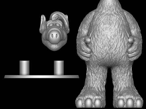 Alf 3D Print Model