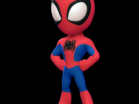 Spidey - Spidey and His Amazing Friends 3D Принт Модель
