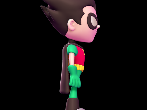 Robin - Los Jóvenes Titanes Van Modelo de impresión 3D