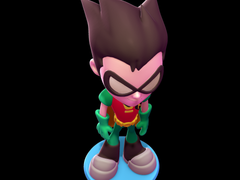 Robin - Los Jóvenes Titanes Van Modelo de impresión 3D