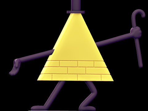 Bill Cipher - Gravity Falls Modelo de impresión 3D