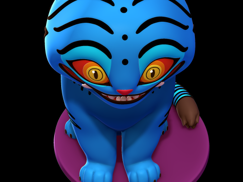 Derpy Tiger - KPop Demon Hunters 3D Print Model