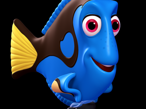 Dory - Le Monde de Nemo Modèles 3D en vedette