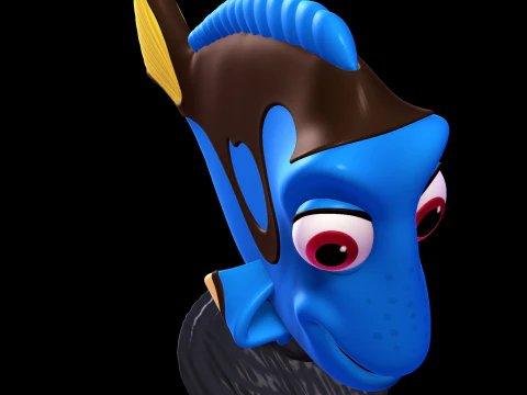 Dory - Finding Nemo 3D Print Model