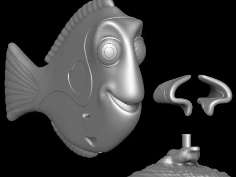 Dory - Finding Nemo 3D Print Model