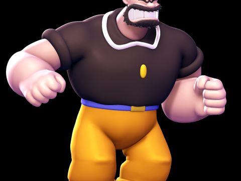 Brutus-Popeye 3D printmodel