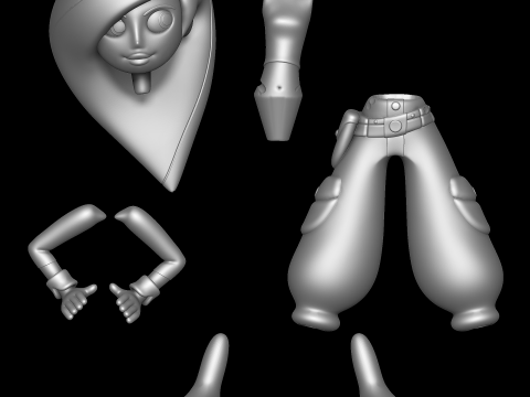 Kim Possibile Modello di stampa 3D