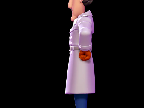 Inspector Gadget 3D Print Model