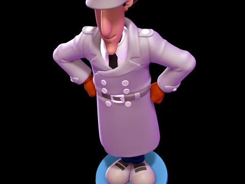 Inspector Gadget 3D Print Model