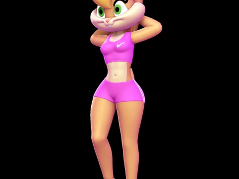 Lola Bunny Sport urbano Modello di stampa 3D