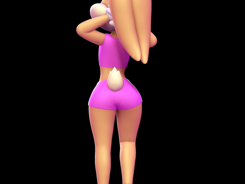 Lola Bunny Urban Sport 3D Print Model