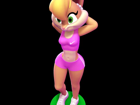 Lola Bunny Sport urbano Modello di stampa 3D