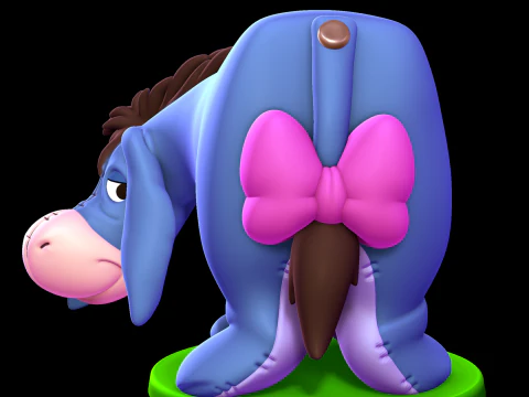 屹耳 - 小熊维尼 3D 打印模型