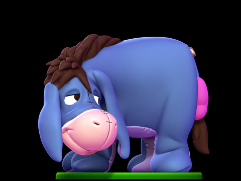 屹耳 - 小熊维尼 3D 打印模型