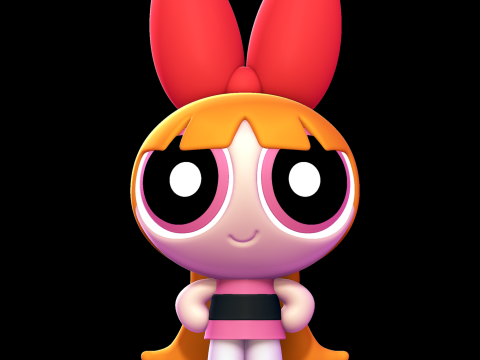 Blossom - Chicas Superpoderosas Modelo de impresión 3D