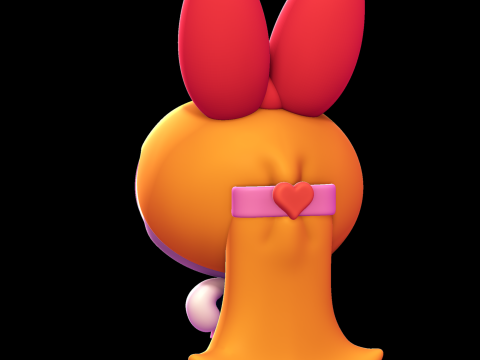 花开 - 飞天小女​​警 3D 打印模型