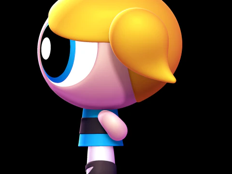 Bubbles - The Powerpuff Girls 3D Print Model