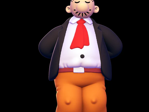 Wimpy - Popeye Modello di stampa 3D