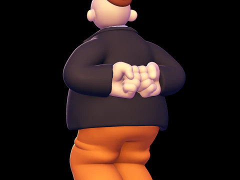 Wimpy - Popeye Modello di stampa 3D